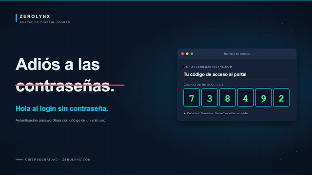 La contraseña más segura es la que no existe: así funciona el portal de distribuidores de Zerolynx